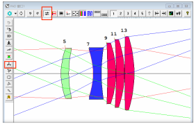 SYNOPSYS 光学设计软件课程五十：反远摄物镜设计的图14