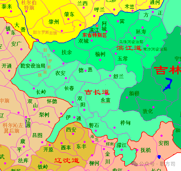 吉林松原市地理位置图片