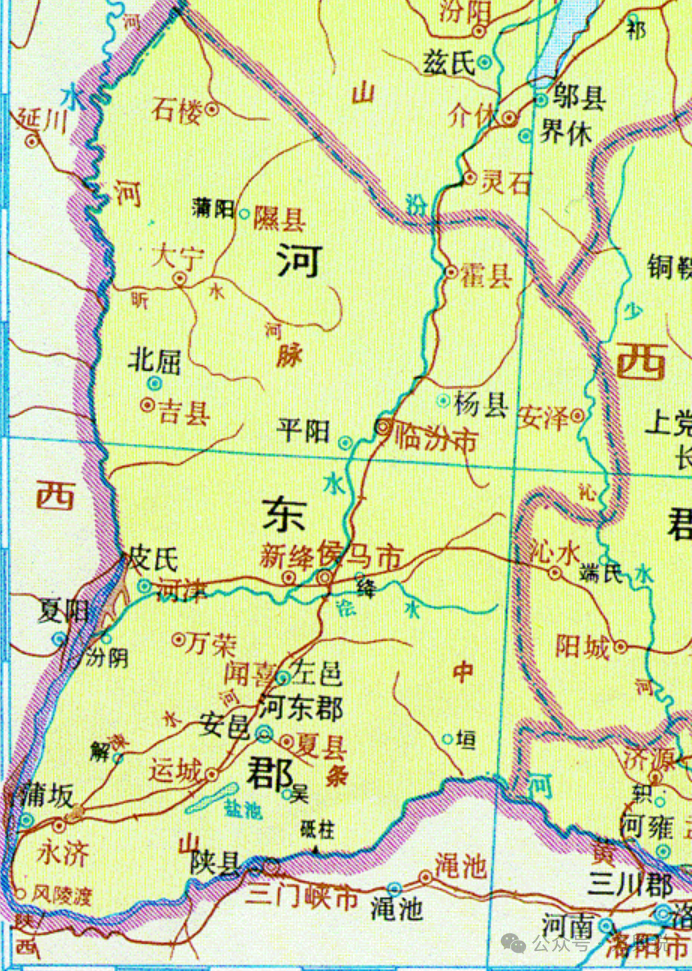 霍州市乡镇村地图图片