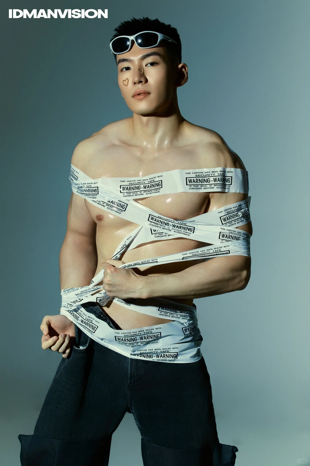 脂包肌型男，写真模特帅哥