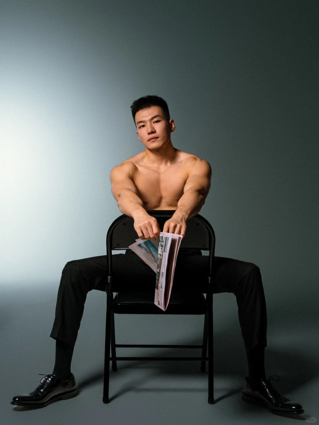 脂包肌型男，写真模特帅哥