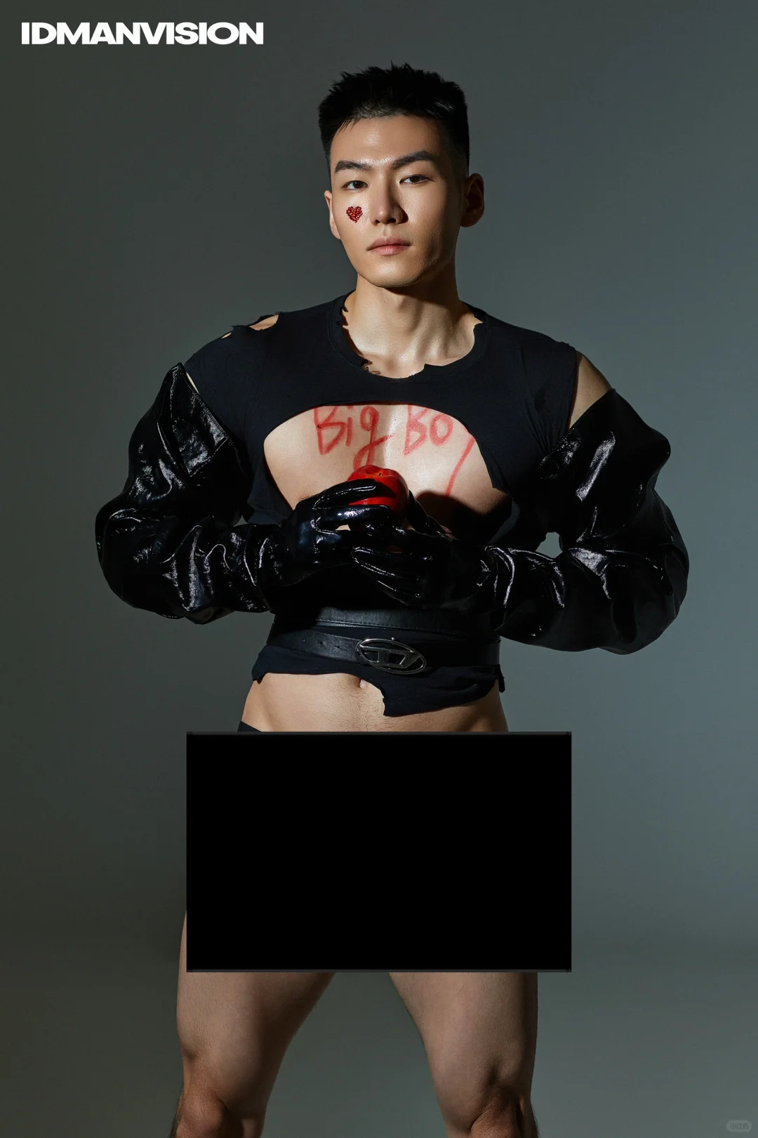 脂包肌型男，写真模特帅哥