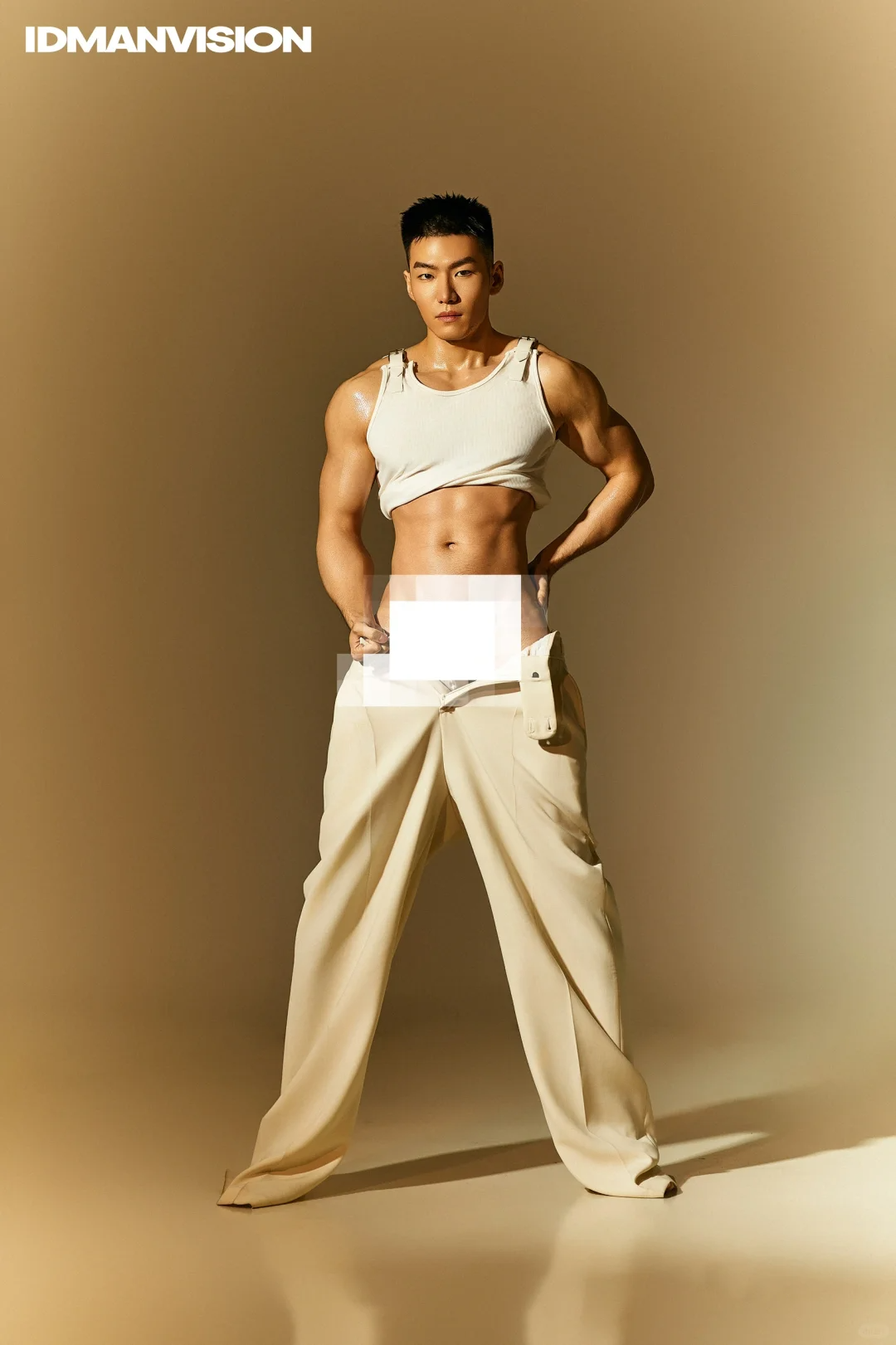 脂包肌型男，写真模特帅哥