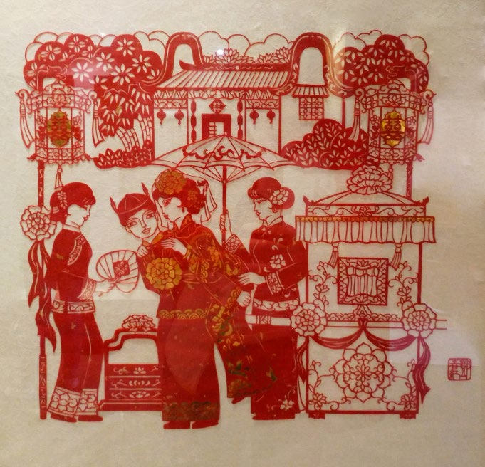 剪纸作品《幸福岭南》（来源：曾洁莉）