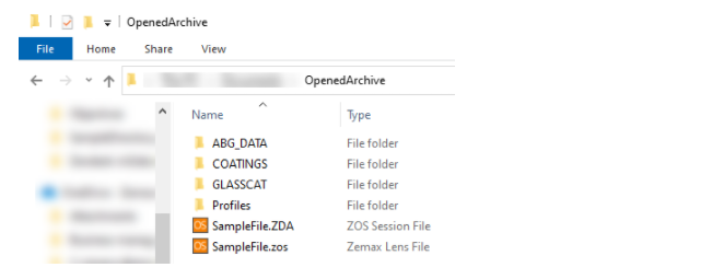 ZEMAX | 如何共享 OpticStudio 文件的图8