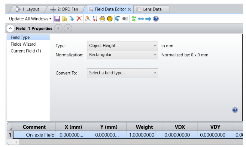 Ansys Zemax | 使用点扩散函数的衍射极限成像系统的分辨率的图3