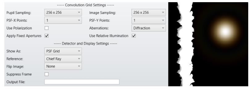 Ansys Zemax | 使用点扩散函数的衍射极限成像系统的分辨率的图12