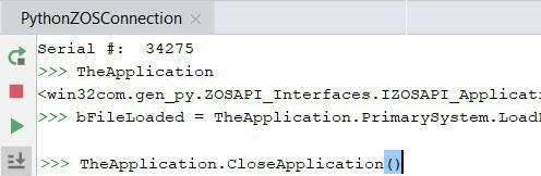 ZEMAX | 使用ZOS-API交互扩展连接Python与OpticStudio的图18