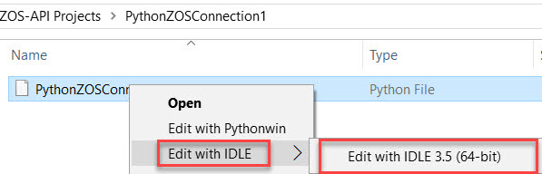 ZEMAX | 使用ZOS-API交互扩展连接Python与OpticStudio的图5
