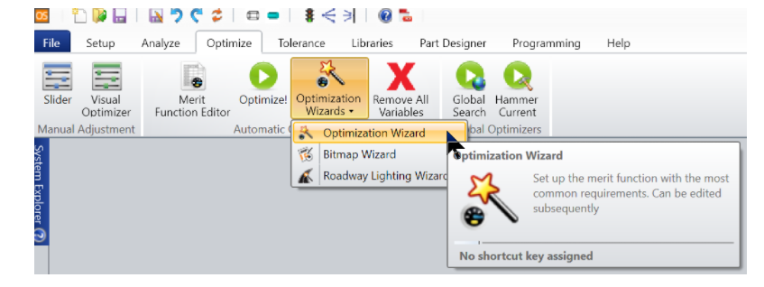 Ansys Zemax | 如何使用 OpticStudio 非序列优化向导的图1