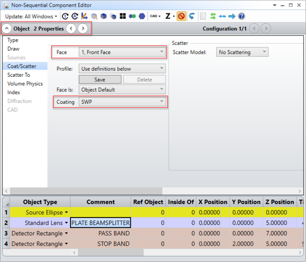 Ansys Zemax | 如何建立二向分色分光镜的图12