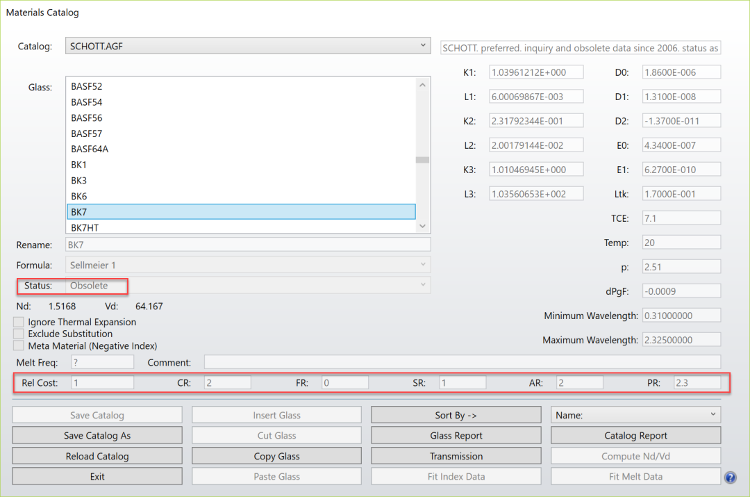 Ansys Zemax | 光学系统设计中如何使用玻璃替换方法来优化玻璃的图13