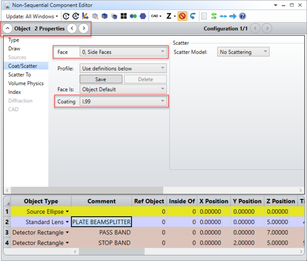 Ansys Zemax | 如何建立二向分色分光镜的图11