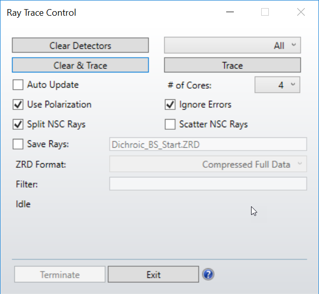 Ansys Zemax | 如何建立二向分色分光镜的图15