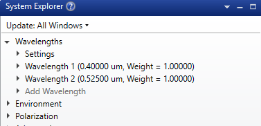 Ansys Zemax | 如何建立二向分色分光镜的图7