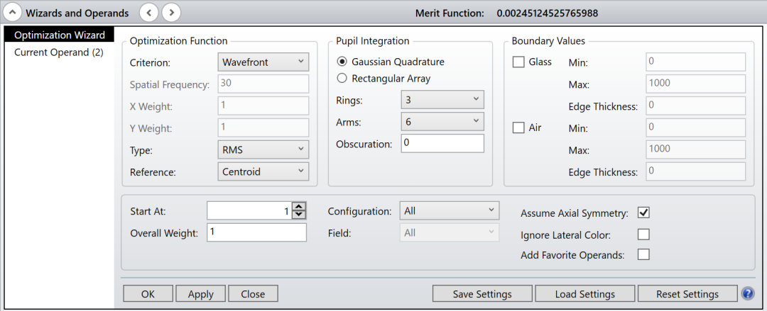 Ansys Zemax | 光学系统设计中如何使用玻璃替换方法来优化玻璃的图3
