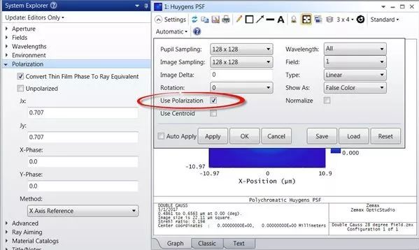 Ansys Zemax | 探究 OpticStudio 偏振分析功能的图3