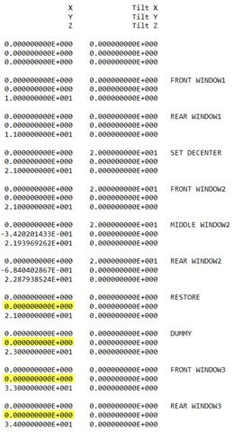 ZEMAX | 如何倾斜和偏心序列光学元件的图12