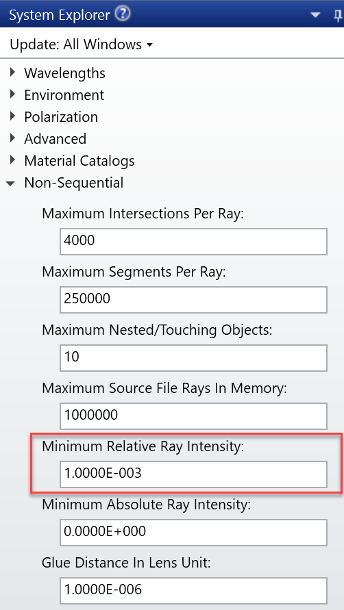 Ansys Zemax | 如何建立LCD背光源模型的图7