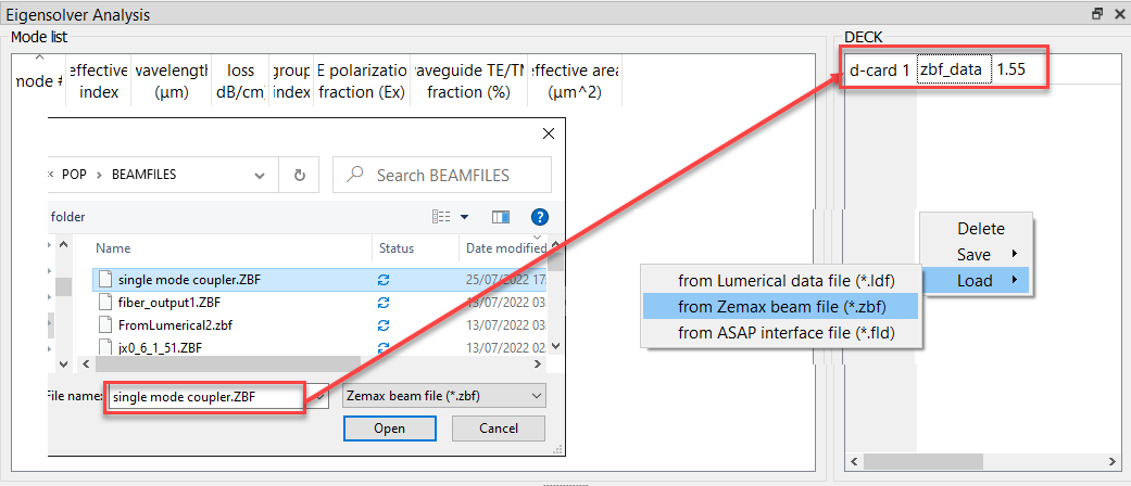 Ansys Zemax | 如何在 Lumerical 与 OpticStudio 间模拟光纤及耦合分析的图21