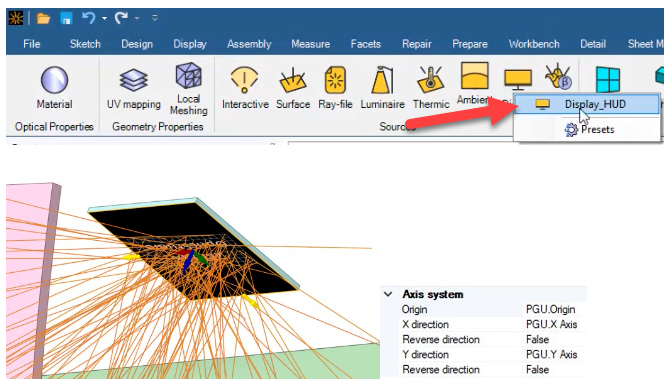 Ansys Zemax / Ansys Speos | 如何使用Ansys光学解决方案设计和分析 HUD系统的图24