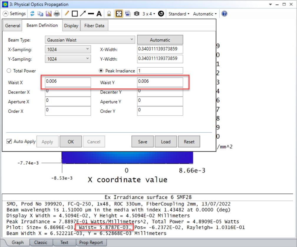 Ansys Zemax | 如何在 Lumerical 与 OpticStudio 间模拟光纤及耦合分析的图3