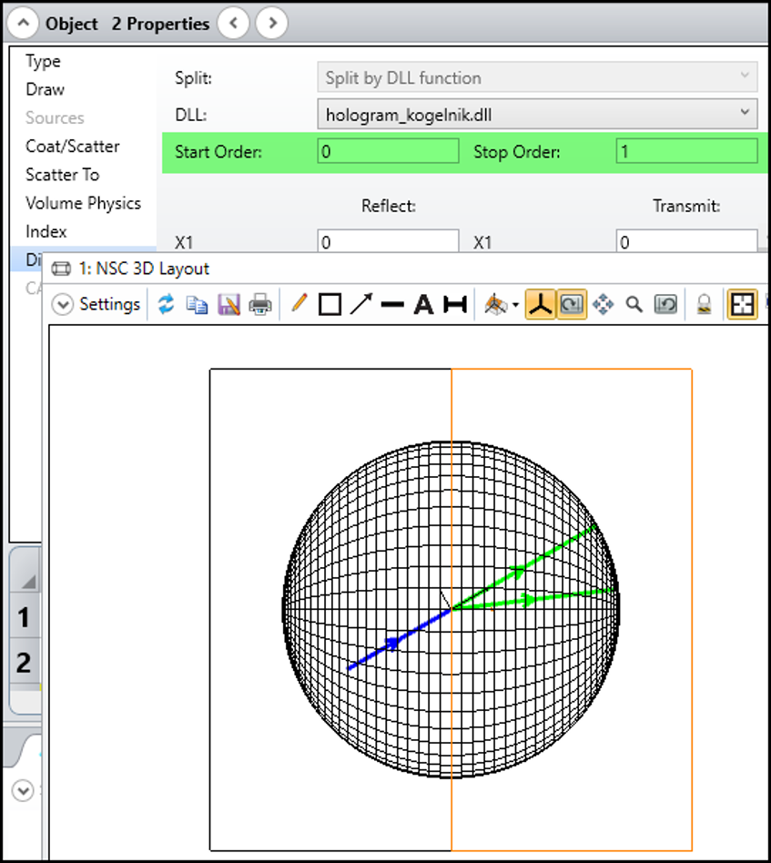 Ansys Zemax | 利用 Kogelnik 方法模拟体全息光栅的衍射效率的图51