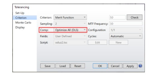 ZEMAX | 如何设计光谱仪 - 公差分析的图14