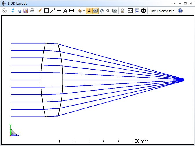 Ansys Zemax | 多模光纤耦合的图1