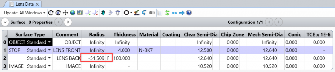 Ansys Zemax | 如何设计单透镜 第一部分：设置的图16