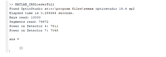 在 MATLAB 或 Python 中使用 ZOS-API 進行光線追跡的批次處理的圖3