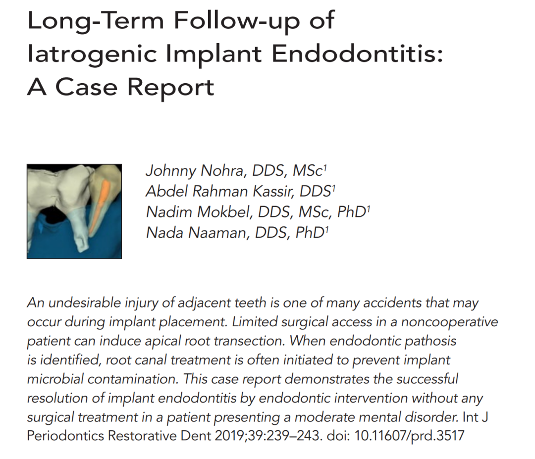 植体直接干到邻牙！怎么办？这个处理非常好！学习！