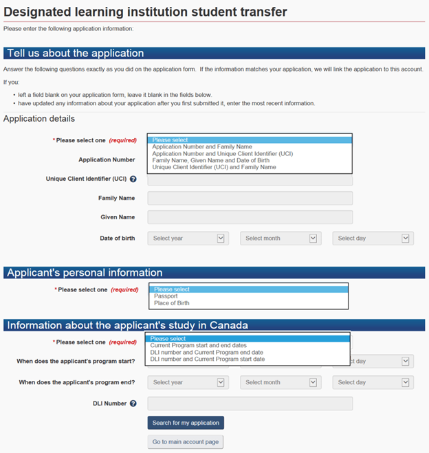 如何在加拿大境内向IRCC报备学校变更？