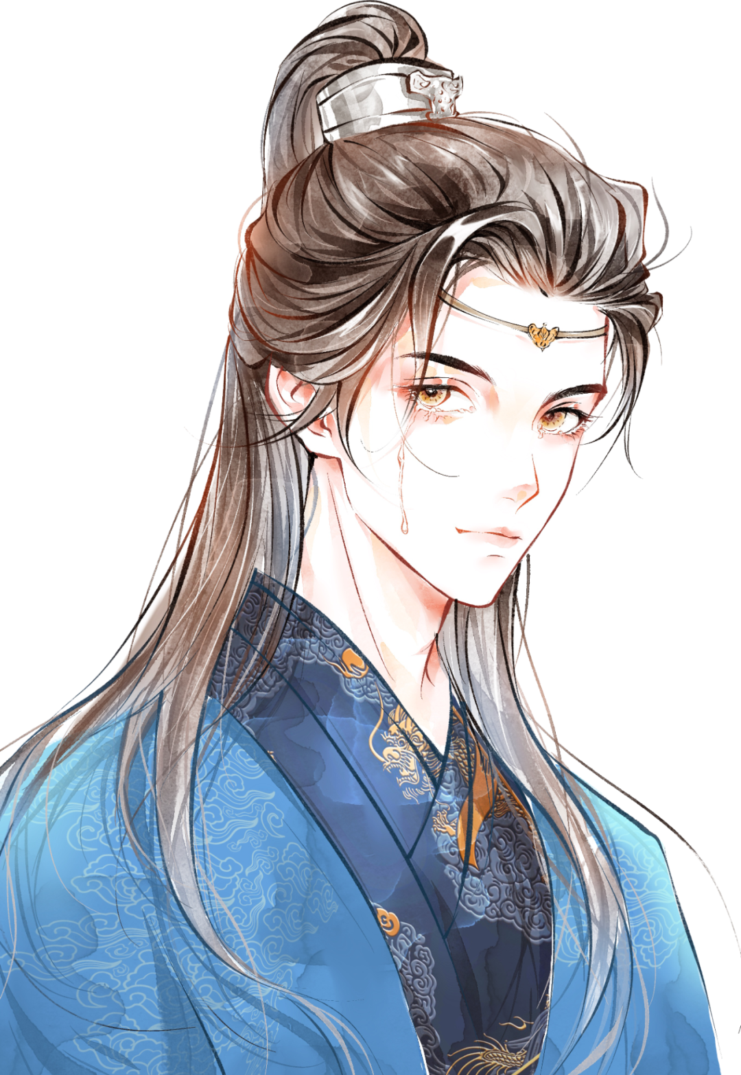 插画喵画师专访丨白茶水彩水墨讲究的是无形的意境美