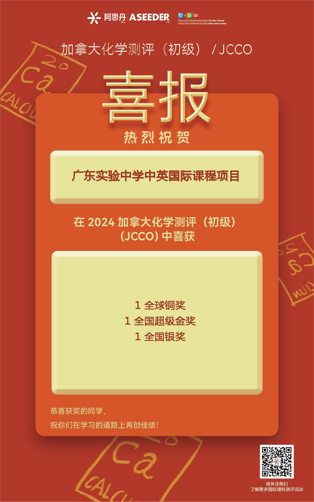  省实A-Level学子部分优异成绩展示12