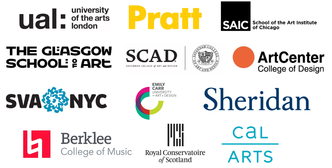 全球顶尖艺术类院校Offer