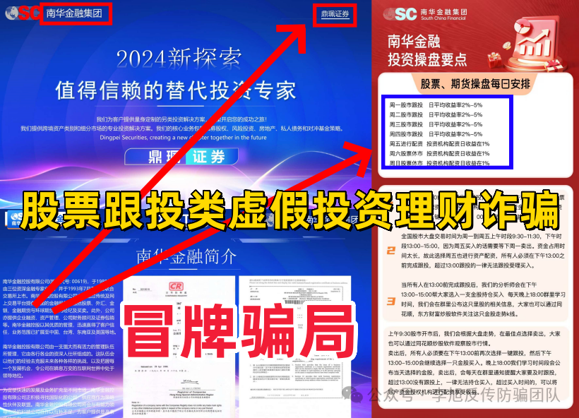 5月28日：最新资金盘项目骗局曝光，（天利汇通、合创国际、冒牌的“南华金融-鼎珮”App）随时可能卷钱跑路！