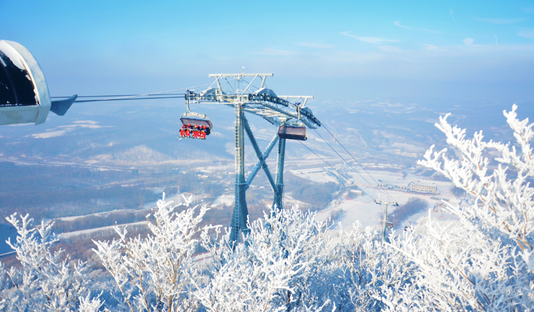 香山滑雪场图片