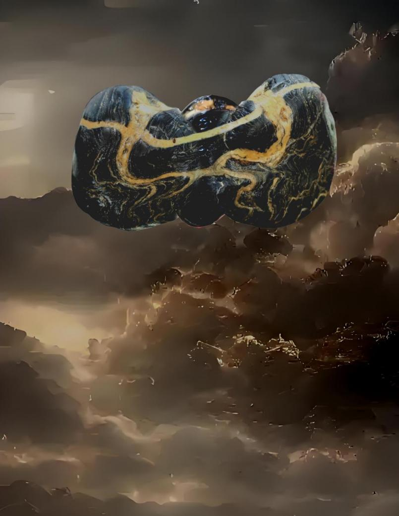 黄河画面石《伏羲女娲》中的石文化