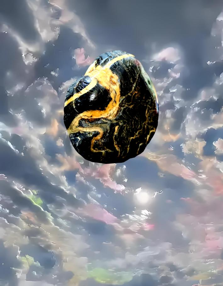 黄河画面石《伏羲女娲》中的石文化