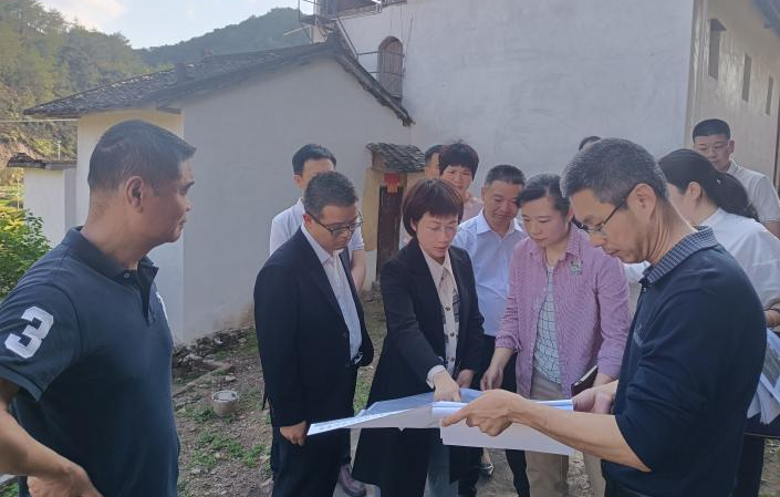 新春第一站市自然资源局调研组赴梅江区城北镇调研全域土地综合整治