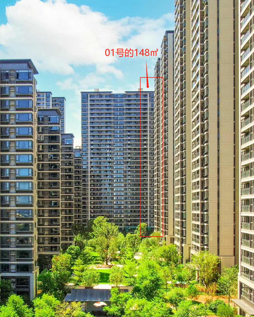 一个月降价15万8字头就可以拿下润溪府楼王