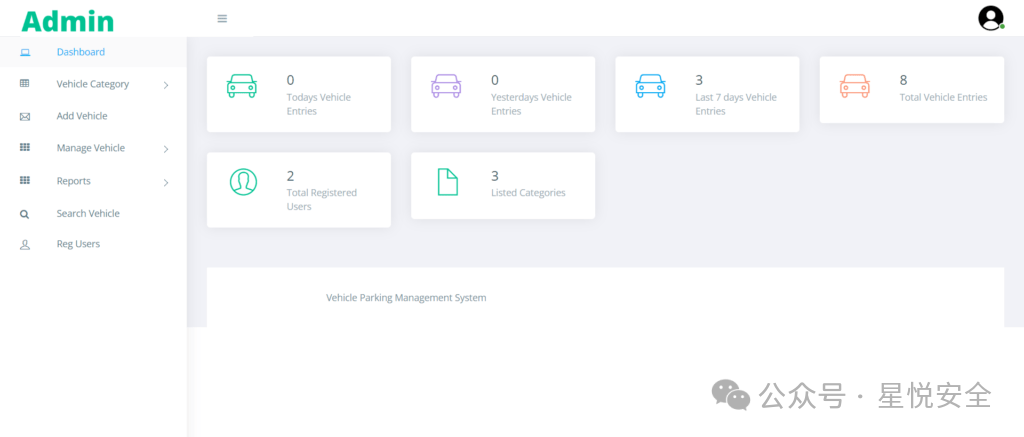 VPMS - Admin Dashboard