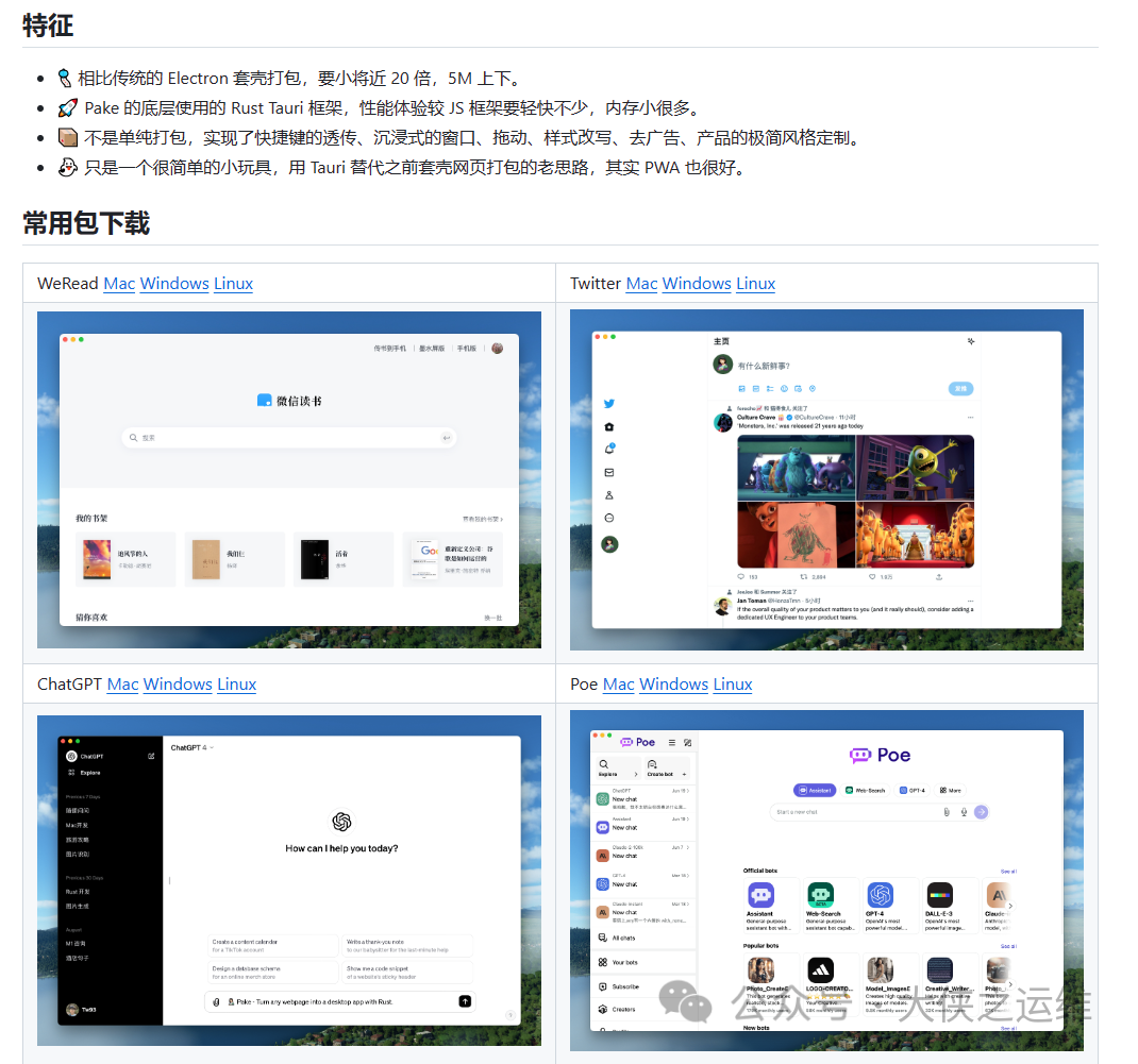 Pake：轻松将网页打包为桌面应用