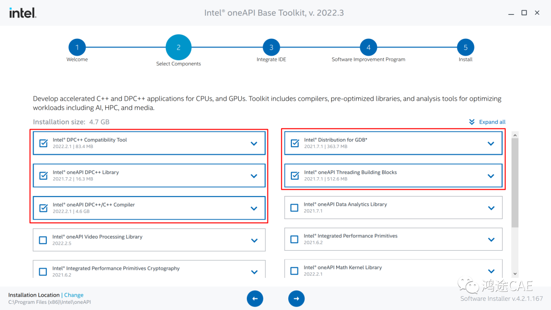 ABAQUS2022+VS2019+oneAPI子程序关联的图32