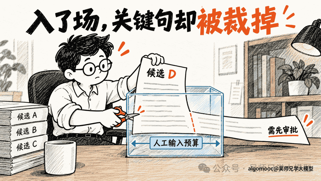 开发者核对D文件，尾部审批句落在人工输入窗口外