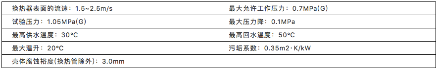冷卻水管路系統設計條件的圖2