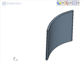 Simcenter STAR-CCM + 3D-CAD中的离心风机参数化示例的图7