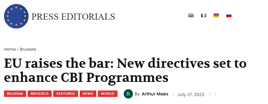 圣卢西亚调整投资移民政策，增加强制性面试环节