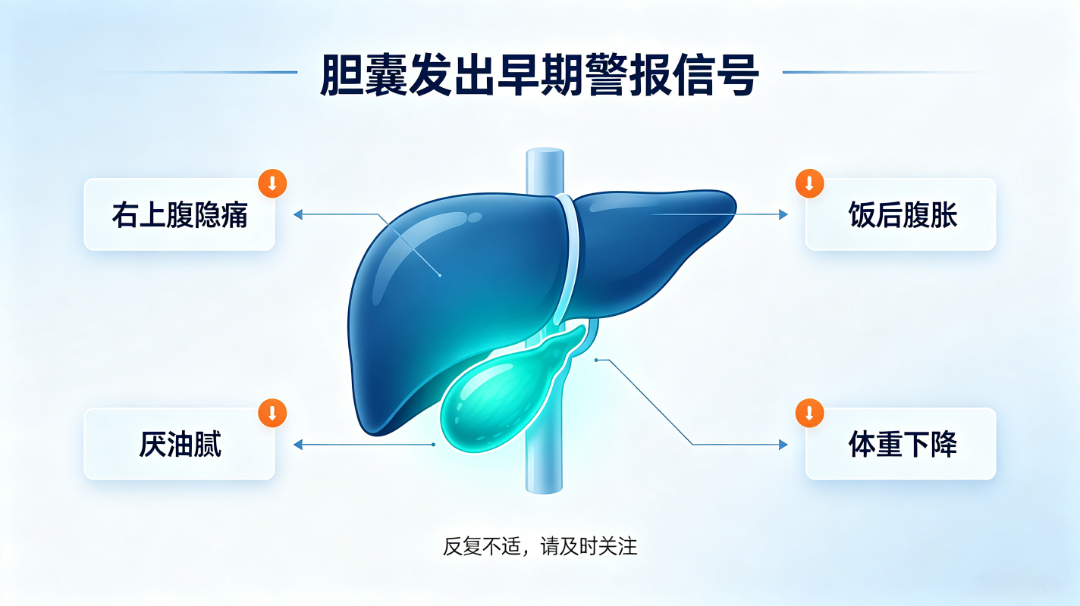 胆囊癌最会“装没事”，很多人一查就是晚期，这些信号别再当胃病！ (1).png